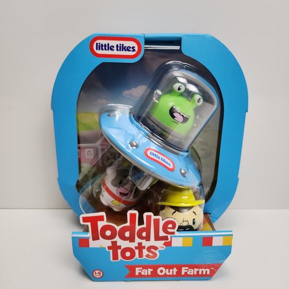 Little Tikes Toddle Tots Far Out Farm Toddler Playset Spaceships 3 Characters - Picture 1 of 8